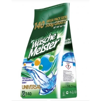 Порошок для прання WASCHE MEISTER Universal 10,5 кг, п/е (97-130)